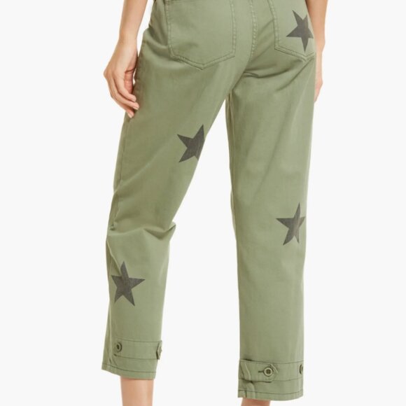 PISTOLA DENIM Tammy High Waist Straight Leg Pants, Royal Honor, 24, NWT - Picture 2 of 7